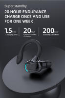 Auriculares Bluetooth 5.2 Inalámbricos Impermeables Con Micrófono Mini Hooks Para Oídos Estéreo HiFi Música Para Teléfono Auriculares Deportivos Con Cancelación De Ruido Activa - details 5