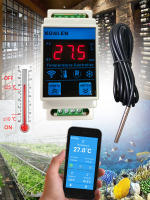 Sensor De Temperatura WiFi Tuya Termostato De Control Remoto Para Calefacción Y Frigerio Con Alarma Y Registro De Temperatura Herramienta Inteligente Para El Hogar - details 0