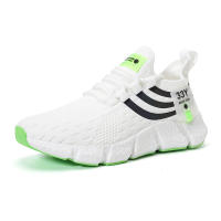 Zapatillas De Tenis Para Hombre 2024 Malla Transpirable Y Cómodas Zapatos Casuales De Exterior Con Cordones Antigüedad Primavera/Otoño - details 13