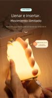 Lámpara Nocturna De Silicona Unicornio Para Niños Luz LED Recargable Por USB Decoración De Habitación Animal Cartoon Lámpara Táctil Para Regalos - details 7