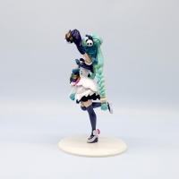 Figura De Acción De Anime PVC Hatsune Miku Muñeca Coleccionable Para Niñas Juguete De Personajes De Anime Cinnamoroll Piapro Panda - details 2