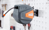 Arebos Carrete de Manguera de Jardín Automático | Enrollador de Manguera | Naranja - details 30