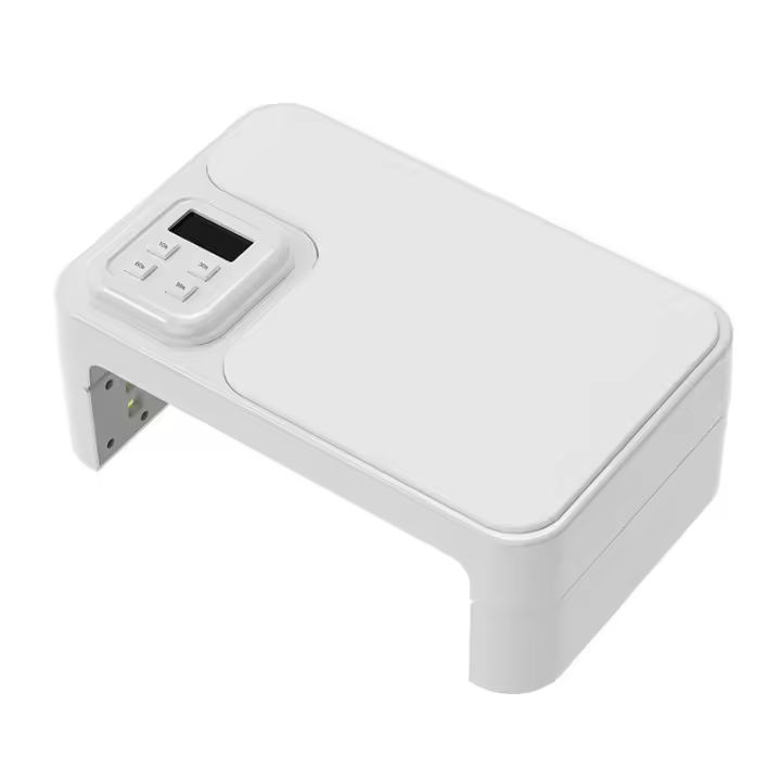 Lámpara de uñas de gran espacio, Lámpara de uñas portátil, Máquina de terapia de luz Almohadilla de mano extraíble Instrumento de curado de uñas de secado rápido de alta potencia 180W - 1