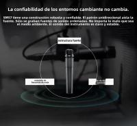 Microfono Dinámico Cardioid Metal SM57 Para Escenario Y Karaoke Microfono Profesional Para Canto Y Grabación De Voz - details 3