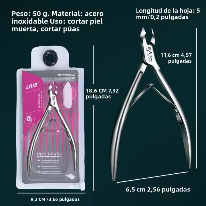 Juego Profesional De Cortauñas Afilado Herramienta De Manicura Para Hombres Y Mujeres Corta Piel Muerta Ahorrador De Esfuerzo En Uñas Y Uñas Del Pies - 1