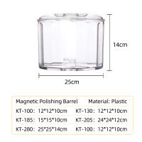 Barrel Tumbler De Polishing Para Joyería Kt185 Jh185 Bucket De Plástico PC Para Pulido Y Polido Magnético Uso En Herramientas De Joyería - details 0
