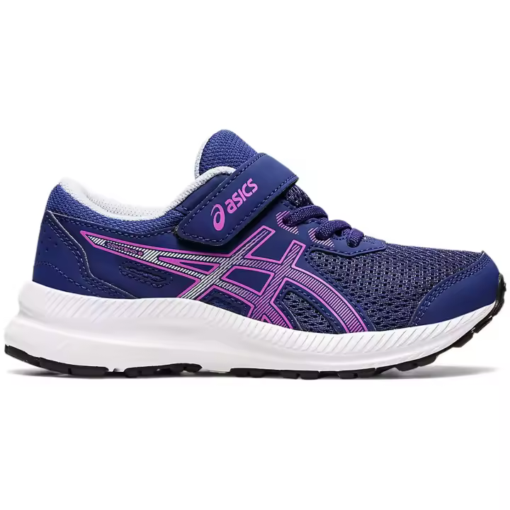 Calzado Running marca Asics modelo 1014A258-400 para kids en color azul - 1