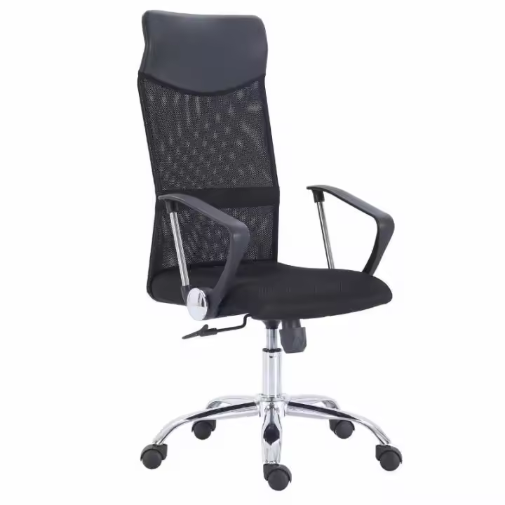 Miroytengo Silla despacho Meeting giratoria color negro Diseño original Oficina moderna - 1