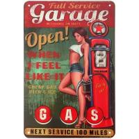Cartel Vintage De Metal No Hay Tontos Más Allá De Este Punto Decoración Para Casa Bares Garage Cafeterías Clubes Cueva De Hombres Pubs Retro - details 0