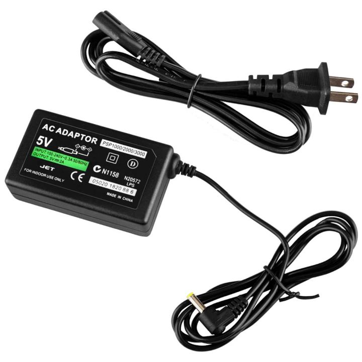 Cargador De Pared Para PSP Adaptador De Corriente Compatible Con Sony PlayStation 1000 2000 3000 Con Enchufe EU US