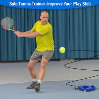 Bola De Tenis De Entrenamiento Con Base De Cuerda Herramienta De Ejercicio Para Autoestudio Dampener Adecuada Para Deportes - details 12