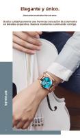 Reloj De Pulsera De Cuarzo OLEVS 5189 Para Mujer Versátil Y De Moda Con Dial De Diamante Resistente Al Agua De Acero Inoxidable Elegante - details 14