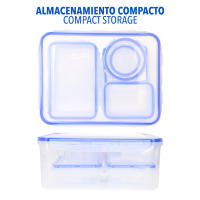 Max Home Pack 7 recipientes herméticos plástico 0,1 a 5L - details 5