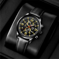 Reloj Deportivo De Moda Para Hombre DEYROS Reloj De Pulsera De Cuarzo Con Correa De Cuero Calendario Y Fecha Luminoso Reloj Casual Para Hombre - details 15