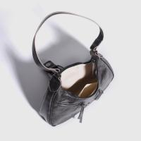 Bolso De Motociclista Vintage Para Mujer Primavera Verano Nueva Bandolera Con Hombro Solo Con Sensación De Sophisticación Material PU Cierre De Cremallera Estilo Punk - details 9