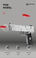 Pistola Desert Eagle En Bloques De Construcción Simulación Alta Juguetes Para Niños Puzzle De Armería Con Bala Regalo Para Niños - details 4