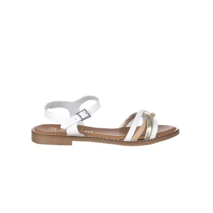 Sandalias Planas Oh My Sandals 5574 Mujer Blanco - 1