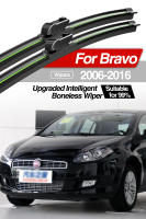 LimpiaParabrisas De Llanta Natural Para Fiat Bravo 2006-2016 Pares Accesorios De Ventanas Anteriores Intelligent Boneless Wiper Adecuado Para Todos Los Modelos - details 0