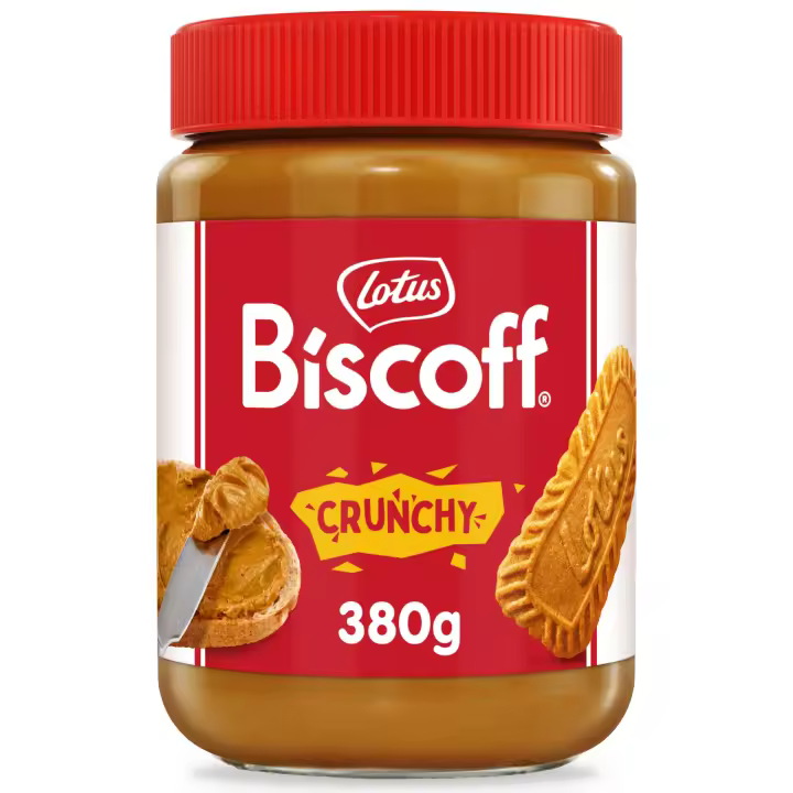 Crema para Untar Lotus Biscoff - 3 Formatos Disponibles: 8  x 400 gr - 2 x 400 gr - 1 x 400 gr   Lotus Original  Sabor Original Caramelizado  Vegano  Sin Aromas ni Colorantes Artificiales - 1