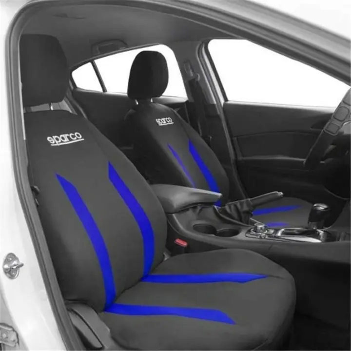 Fundas para Asientos de Coche Sparco Sabbia Negro/Azul - 1