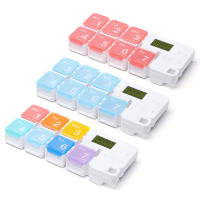Caja De Alarma Para Medicamentos Electrónica Con Recordatorio Semanal Caja Inteligente De Pastillas Tamaño M Eco-amigable - details 1