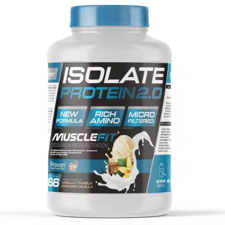Isolate Protein CFM 2000g - MuscleFit | Proteína Isolada para Creación de Músculo - 1