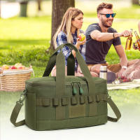 Bolsa De Almacenamiento Para Tanque De Gas Para Camping Y Picnics De Gran Capacidad Con Clavija De Tierra Y Herramientas Kit De Cocina Y Utensilios - details 6