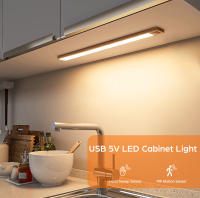 Lámpara de Armario LED Ultra Delgada con Sensor de Movimiento PIR Luz de Cocina Recargable de Aluminio Iluminación Portátil para Noche - details 0