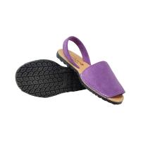 Eva Zorteon. Menorquinas planas de antelina. Marca D'ESTIU - details 19