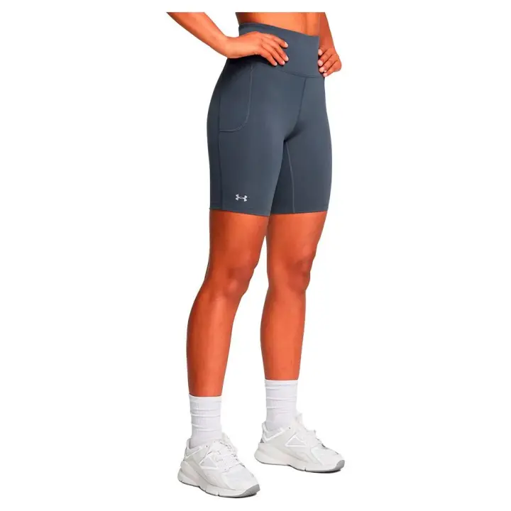 Under Armour Mallas Cortas Movement Gris - 1