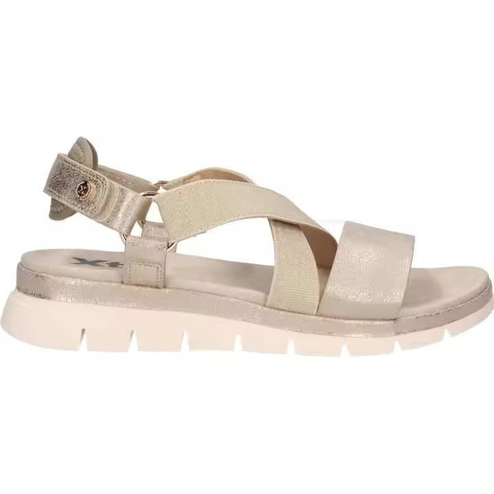 Xti - Sandalias de Mujer - 142703 TEXTIL ORO - 1