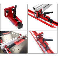 T-stop De Madera Para Carpintería Herramienta De Trabajo Con Rastro De T-Slot Localizador De Ranura De Miter Para DIY Y Banda De Trabajo - details 3