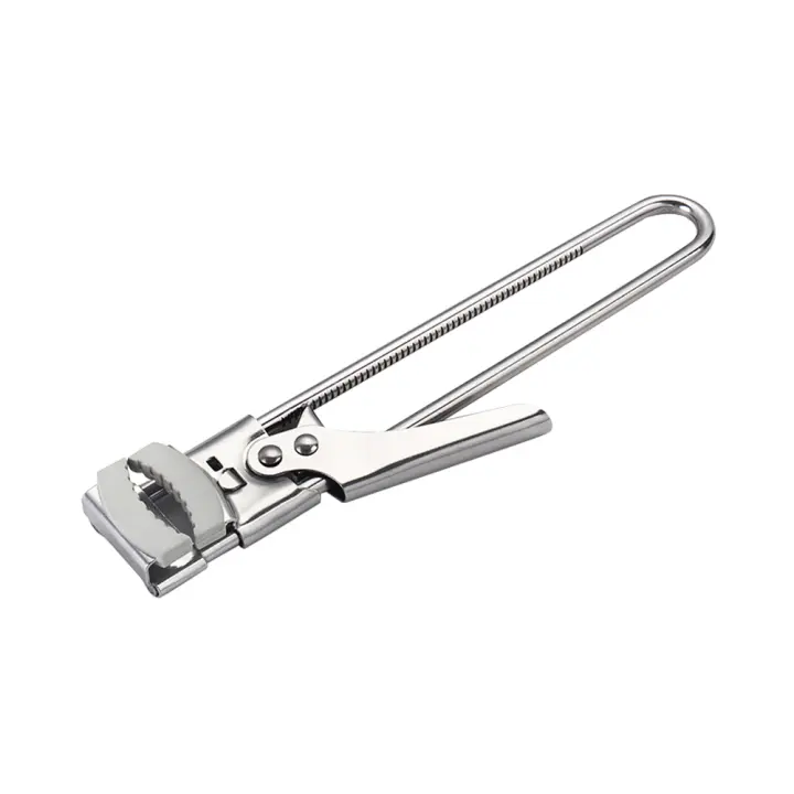 Ajustable Abrebotellas De Acero Inoxidable Multifuncional Manual Accesorio De Cocina Para Manos Débiles Abrelatas Y Botellas - 1
