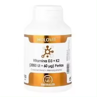 Holovit Vitamina D3 2.000Ui + K2 60Μg 180 Perlas - 1