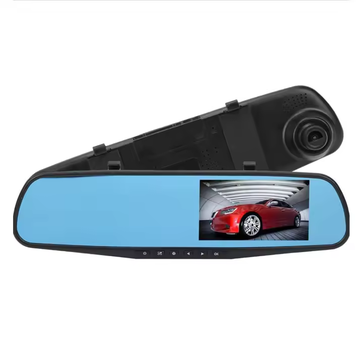 Cámara de Coche con Visión 1080P y Lente de Grabadora de Conducción DVR - 1