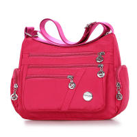 Bolso De Hombro Impermeable Oxford Para Mujer Bolso Cruzado Multifuncional Bolsa De Mano Grande Capacidad Mensajero Casual - details 8