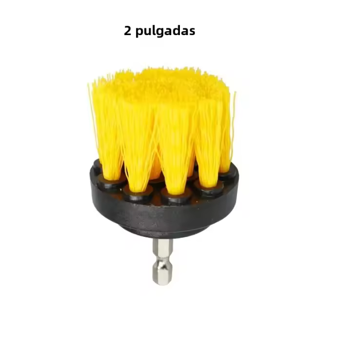 Juego de accesorios de taladro, purador Eléctrico, Pinzas de Limpieza, Kit de herramientas con extensión para limarar Ventanas de Vidrio de neumáticos de Coche - 1