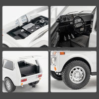 LADA NIVA Rusa En Miniatura 1:18 Coche De Juguete Metálico Con Sonido Y Luz Modelo off Road Para Niños Vehículo De Colección - details 2