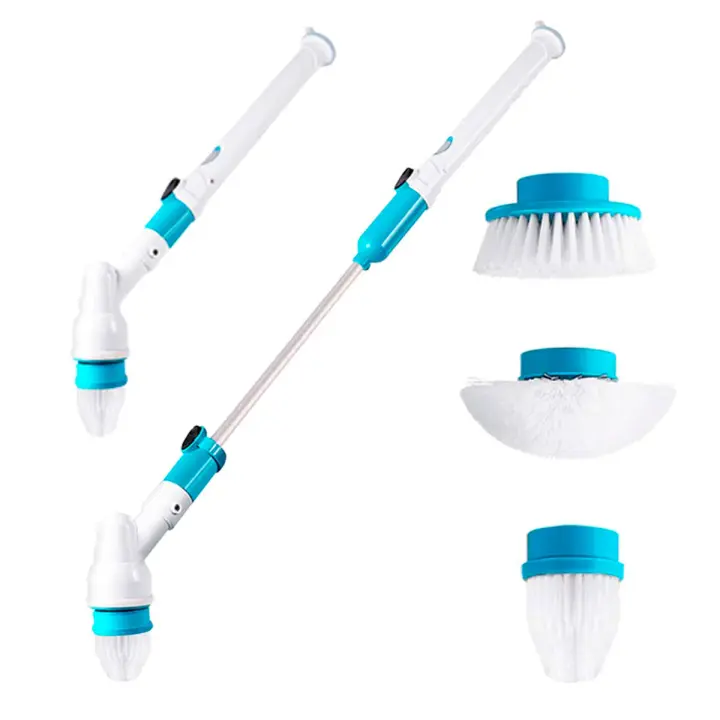 Nyana Cepillo Eléctrico Spin Scrubber con Extensión de 44¨ - Limpieza Rápida y Fácil - 1
