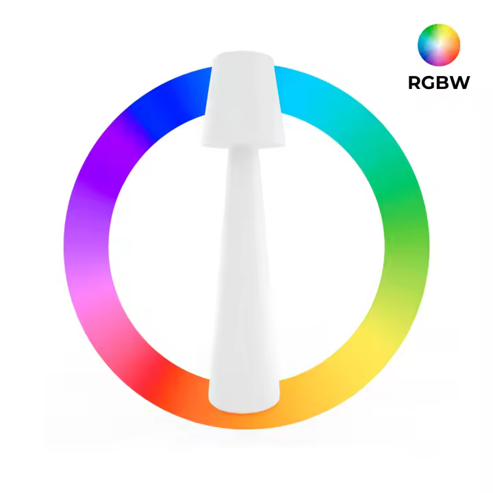 Barcelona LED Lámpara de pie LED RGBW - XL - Recargable - 150 cm - 1