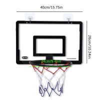 Mini Anillo De Baloncesto Para Niños Y Adultos Para Interior Montaje En Puerta Y Pared Juego De Deporte De Tirador De Baloncesto - details 2
