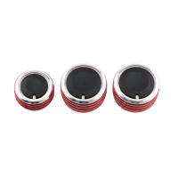 3Pcs Knob Para Aire Acondicionado De Coche Volkswagen VW Golf 5 MK5 Jetta Tiguan Touran Passta B6 B7 3C Para Skoda Octavia A5 - details 2