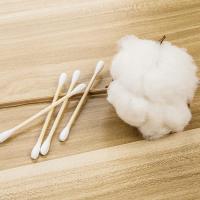 100 Pcs Bastoncillos De Algodón 100% Cotton Libres De Cloro Con Mango De Madera Hipoalergénico Para Limpieza Diaria De Oídos - details 2