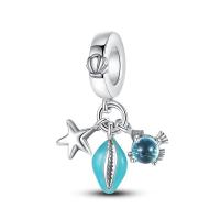 Encantos Originales De Plata 925 Con Mariposas Libélulas Abejas Leones Cuentas De Zirconia Para Joyería DIY Regalos De Cumpleaños - details 5