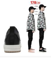 Zapatos De Cuero Para Hombre Con Alturas Aumentadas Suela De 6cm Casual Cómodos Elevador Comodidad Tamaño True Fit - details 3