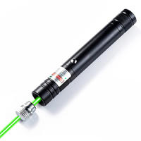 Puntero láser, linterna táctica de 2000 m, luz verde de larga distancia, linterna de mano de alta potencia, puntero láser recargable para USB con tapa de estrella, enfoque ajustable para interacción con mascotas, escalada en roca, caza y reuniones - details 1