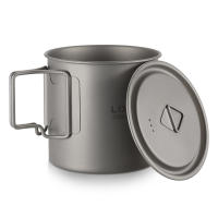 Taza De Camping De Titanio Portátil Con Mano Doblada Adecuada Para Picnic Tamaño 300ml / 350ml / 450ml / 550ml / 650ml / 750ml - details 59