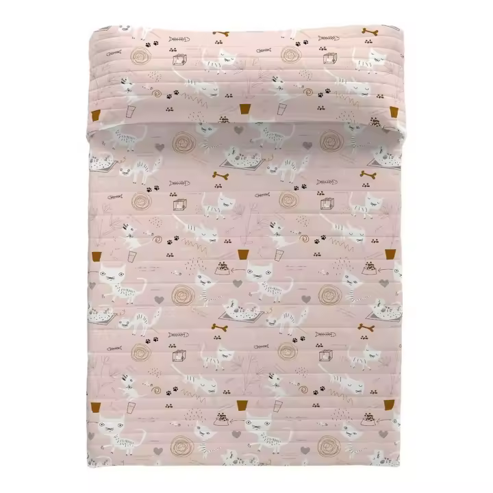 Colcha Panzup Cats 4 Cama de 135/140 - 1