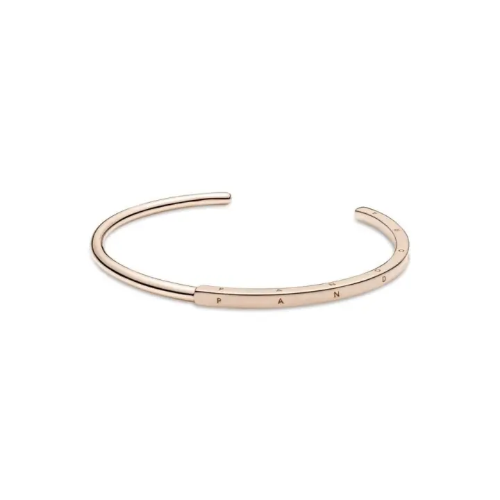 Brazalete abierto de Plata Rose con logo de Pandora Talla 2 589493C00-2  Silver PANDORA - 1