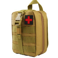 Kit De Primeros Auxilios Táctico Impermeable De Tela Oxford Para Viajes Y Campamentos Equipamiento De Seguridad Bolso De Cintura Para Escalada Y Actividades Al Aire Libre - details 12